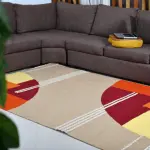 Sun Scene Wool Kilim