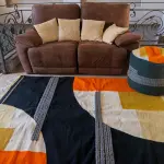 Sun Scene Wool Kilim