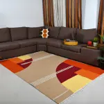 Sun Scene Wool Kilim