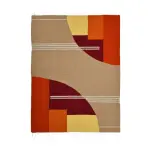 Sun Scene Wool Kilim