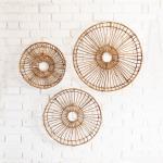 Swirl Wheel Wall Basket