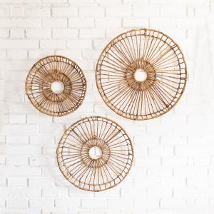 Swirl Wheel Wall Basket