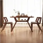 Foldable Extendable Dining Table – Solid Wood Top, Space-Saving Design