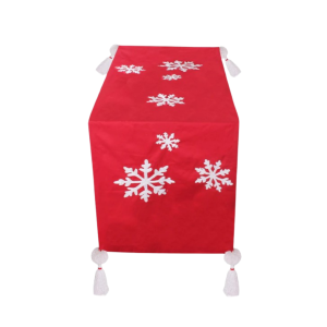 Snowflake-Adorned Runner