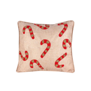 Hand-Embroidered Cushion