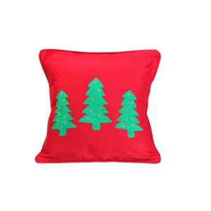 Trees Cushion with a touch of Gold