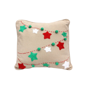 Celestial Comfort: Star-Studded Cushion