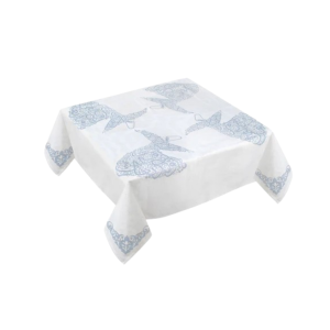 Sufi Tablecloth in Silver