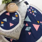 Wandering Triangles Kilim Rug