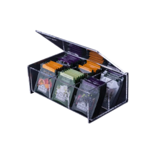Transparent tea box