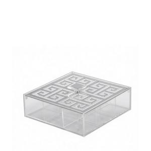 Greek Key 9-compartments teabox
