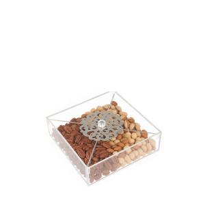 Plated 4-compartment box