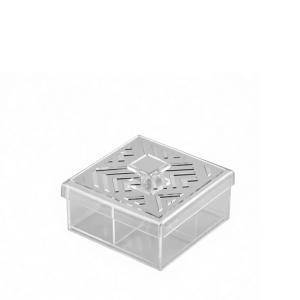 Geometric 4-compartment box