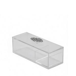 Plated small 3-compartment box