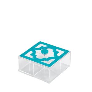 Moroccan small squared divided box - Movable Partitions -