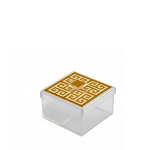 Greek Key 4-compartment box