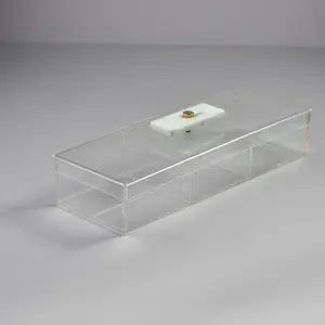 Marble Large 3-compartment box