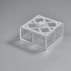 Moroccan small squared divided box